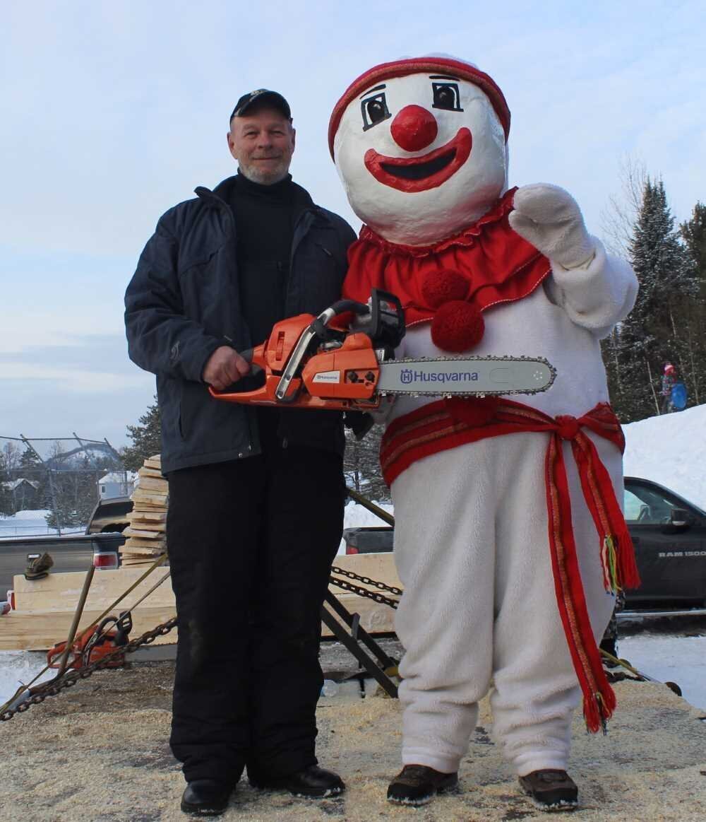 Le gagnant en 2014, Maurice Léonard