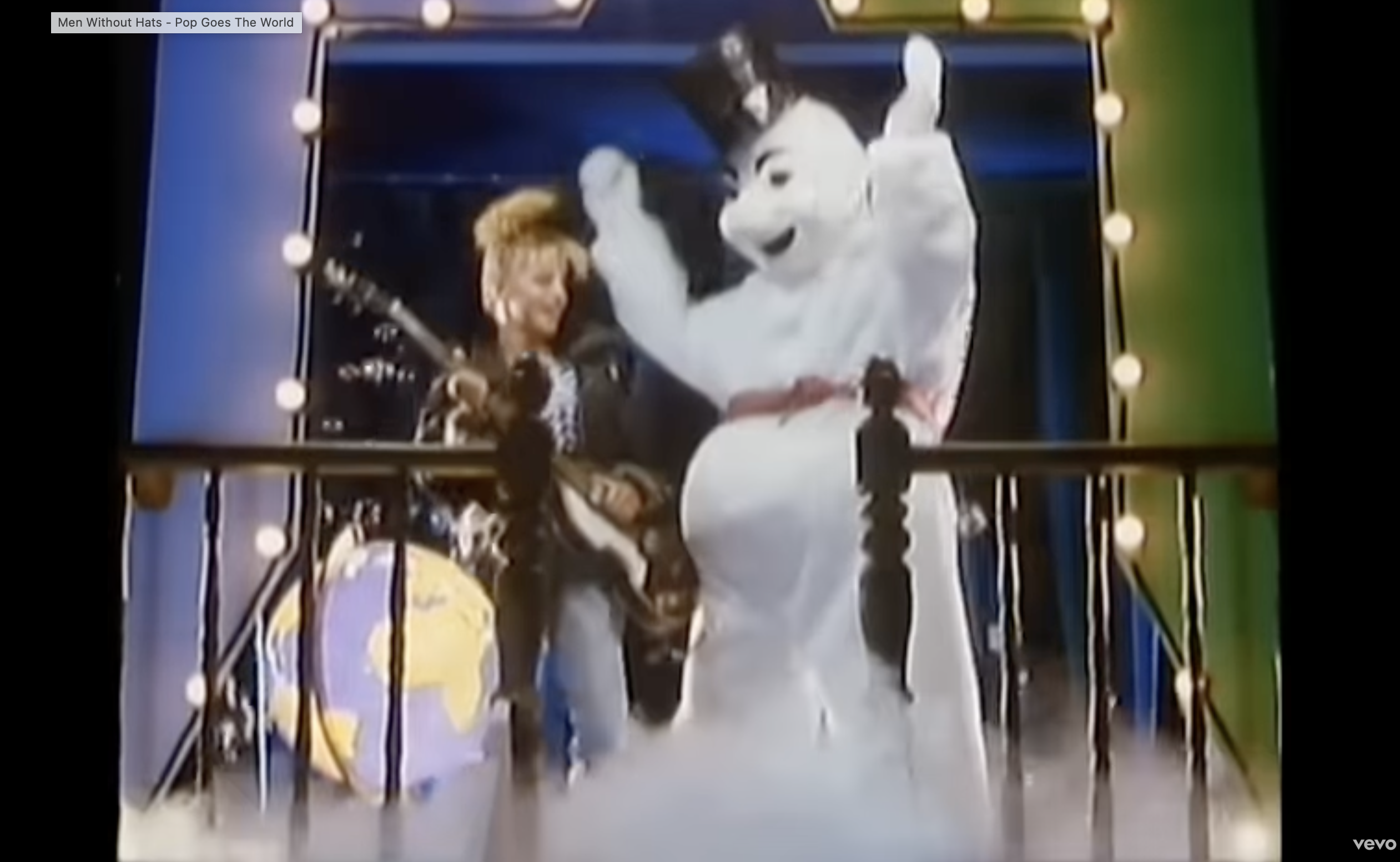 Vidéoclip de «Pop goes the World» Men Without Hats