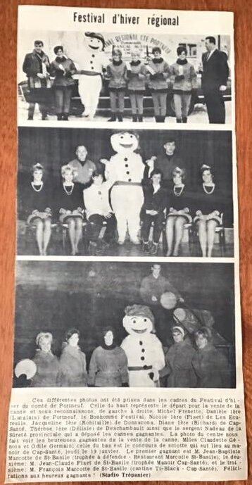 Le Festival d'hiver de Portneuf. Source: Nicole Fiset, duchesse de 1966
