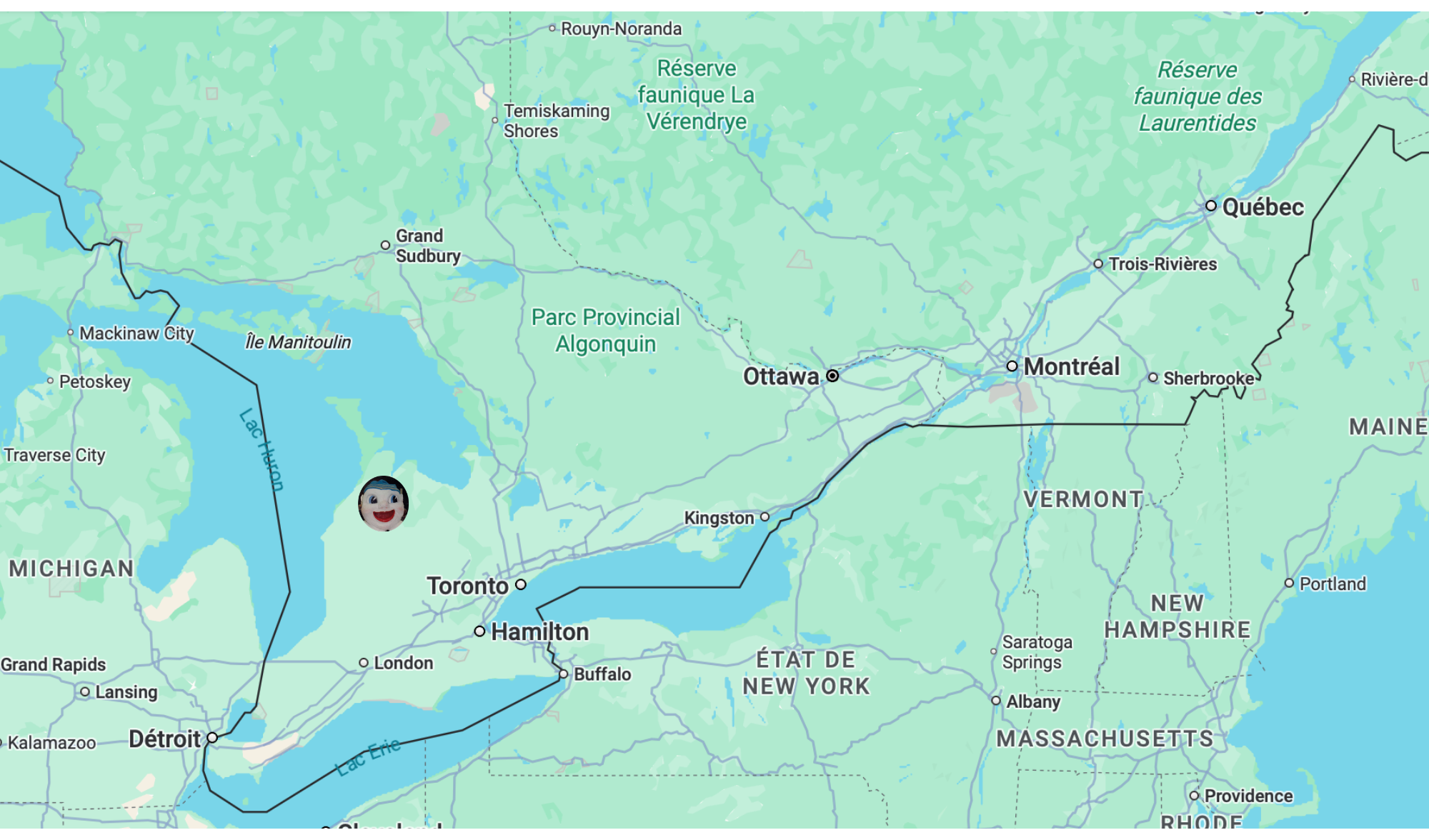 Hanover est en Ontario dans le comté de Grey. On y trouve moins de 8000 habitants. La ville de Hanover en Ontario a une proportion minime de francophones, soit seulement 0,6 %