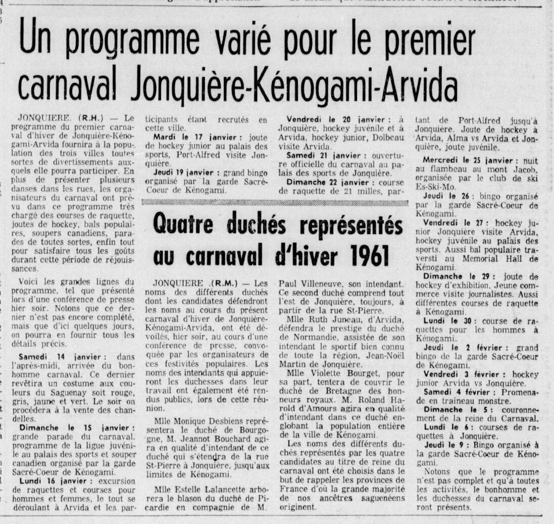 La Presse, 28 décembre 1960, page 28