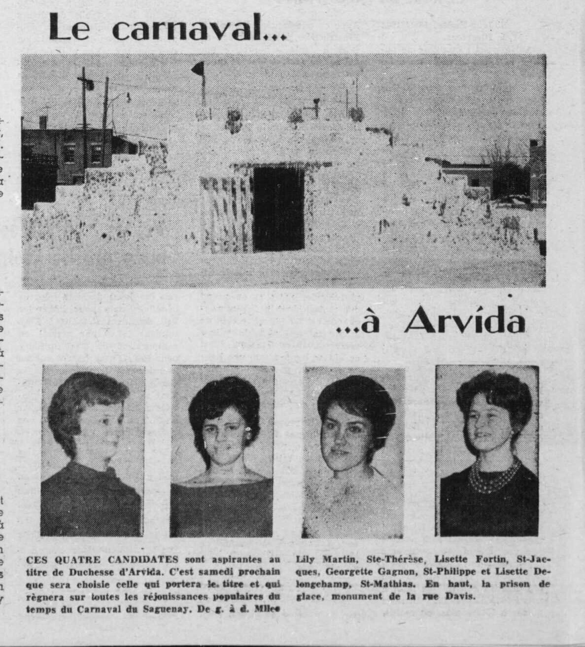 Le Lingot, un journal du Saguenay, 1er février 1962, page 8
