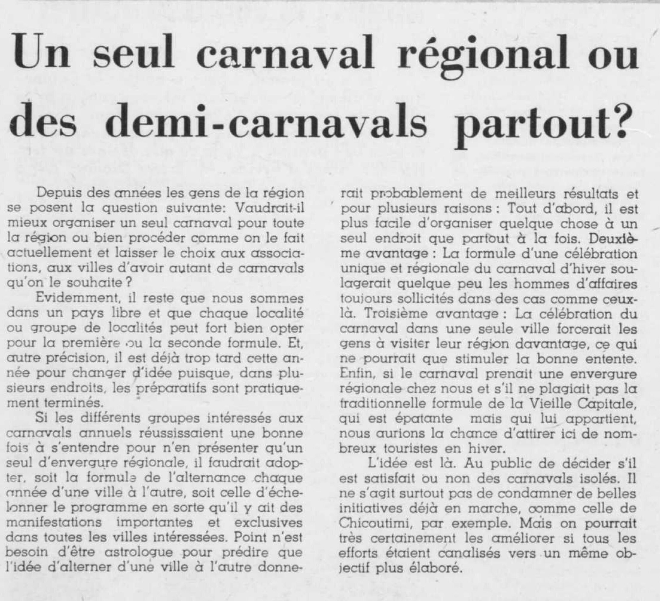 Le Lingot, un journal du Saguenay, 1 janvier 1964, page 4