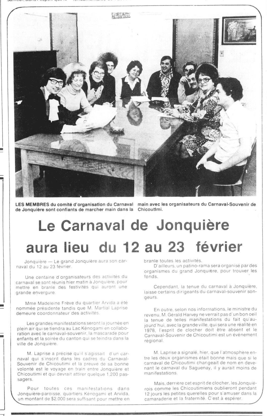 Le Quotidien du Saguenay-Lac-St-Jean, 20 janvier 1975, page 2