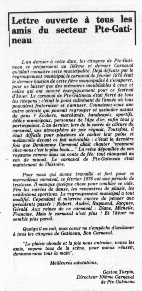Source: La revue de Gatineau